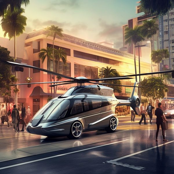 Auto 17-Copter Car