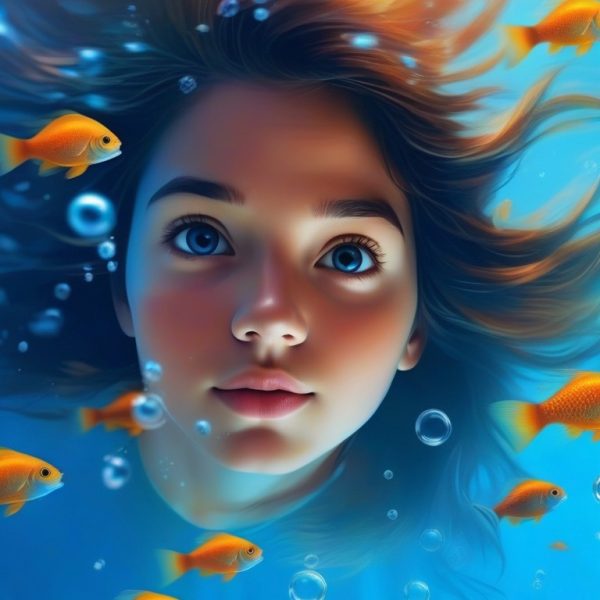 Girl Underwater 01