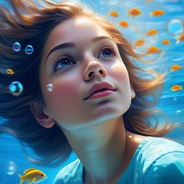 Girl Underwater 04