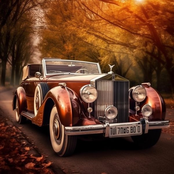 Auto 21-Rolls Royce, Autumn Maroon